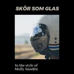 Cover art for Skör Som Glas - Molly Sandén karaoke version