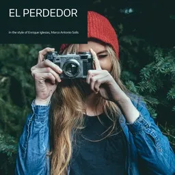 Karaokekappaleen El Perdedor - Enrique Iglesias,Marco Antonio Solís kansikuva