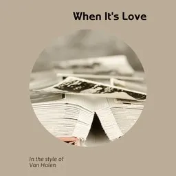 Titelbild für When It's Love - Van Halen Karaoke-Version