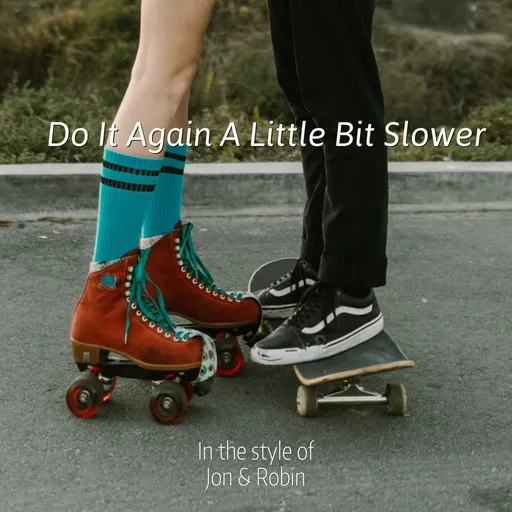 Karaoke Do It Again A Little Bit Slower by Jon & Robin — sing along with lyrics on Singa