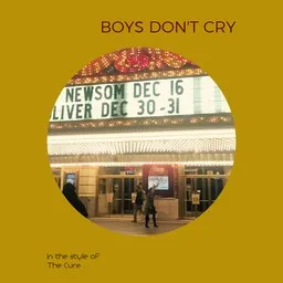 Titelbild für Boys Don't Cry - The Cure Karaoke-Version