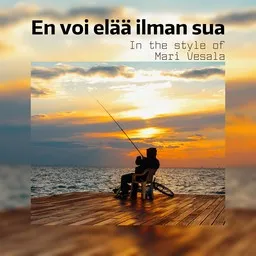 Titelbild für En voi elää ilman sua - Mari Vesala Karaoke-Version