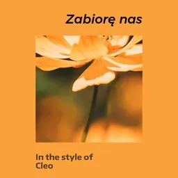 Cover art for Zabiorę nas - Cleo karaoke version