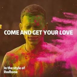 Karaokekappaleen Come and Get Your Love - Redbone kansikuva