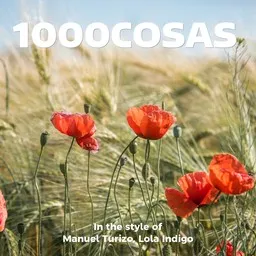 Cover art for 1000COSAS - Lola Indigo,Manuel Turizo karaoke version