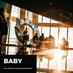 Cover art for Baby - Clean Bandit,Luis Fonsi,Marina and the Diamonds karaoke version