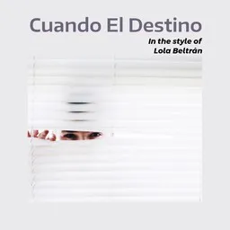 Cover art for Cuando El Destino - Lola Beltrán karaoke version
