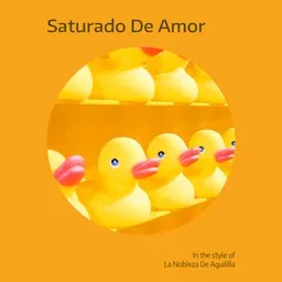 Titelbild für Saturado De Amor - La Nobleza De Aguililla Karaoke-Version