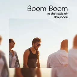 Cover art for Boom Boom - Chayanne karaoke version