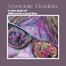 Cover art for Vontade Dividida - Milionário e José Rico karaoke version