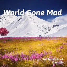 Cover art for World Gone Mad - Bastille karaoke version