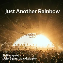Cover art for Just Another Rainbow - John Squire,Liam Gallagher karaoke version