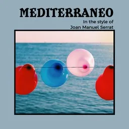 Cover art for Mediterraneo - Joan Manuel Serrat karaoke version