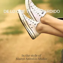 Cover art for De Lo Que Te Has Perdido - Marco Antonio Muñiz karaoke version
