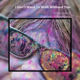 Cover art for I Don't Want To Walk Without You - Engelbert Humperdinck karaoke version