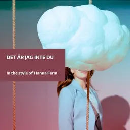 Karaokekappaleen Det är jag inte du - Hanna Ferm kansikuva