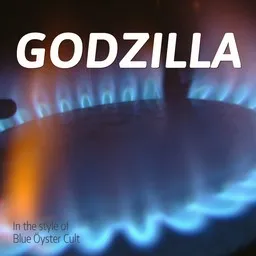 Karaokekappaleen Godzilla - Blue Öyster Cult kansikuva
