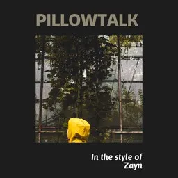 Cover art for Pillowtalk - Zayn karaoke version