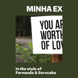 Cover art for Minha Ex - Fernando & Sorocaba karaoke version