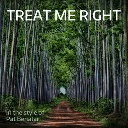 Omslagsbild för Treat Me Right - Pat Benatar karaokeversion