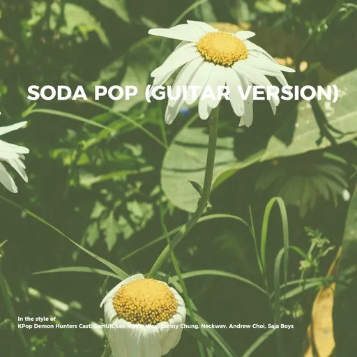 Soda Pop (Guitar Version) - Karaoke