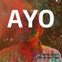 Karaokekappaleen Ayo - Chris Brown,Tyga kansikuva