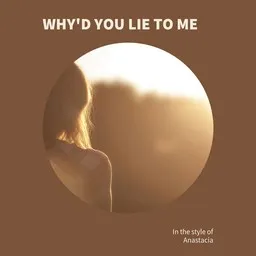 Cover art for Why'd You Lie to Me - Anastacia karaoke version