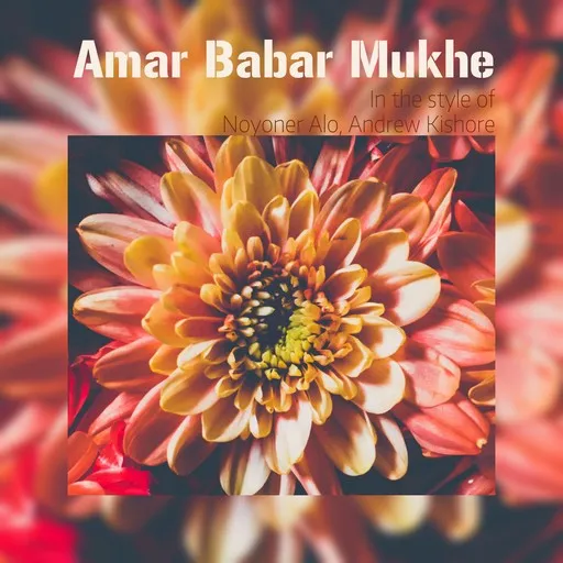 Amar Babar Mukhe - Karaoke