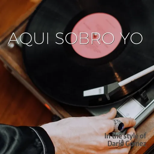 Karaoke Aqui Sobro Yo von Darío Gómez — mit Songtext mitsingen auf Singa