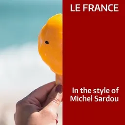 Cover art for Le France - Michel Sardou karaoke version