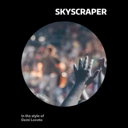 Cover art for Skyscraper - Demi Lovato karaoke version