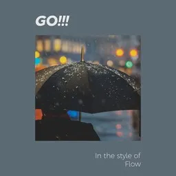 Cover art for GO!!! - Flow karaoke version