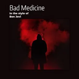 Cover art for Bad Medicine - Bon Jovi karaoke version