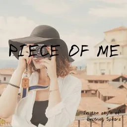 Cover art for Piece of Me - Britney Spears karaoke version