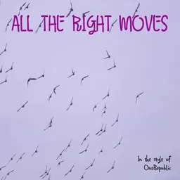 Cover art for All the Right Moves - OneRepublic karaoke version