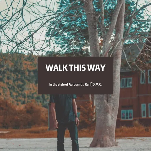 Walk This Way - Karaoke