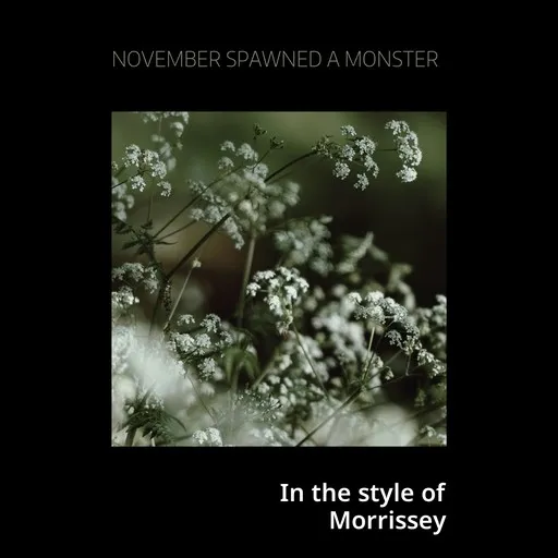 Karaoke November Spawned A Monster by Morrissey — sing along with lyrics on Singa