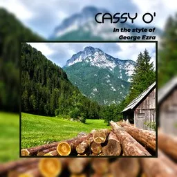 Cover art for Cassy O' - George Ezra karaoke version