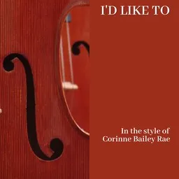 Cover art for I'd Like To - Corinne Bailey Rae karaoke version