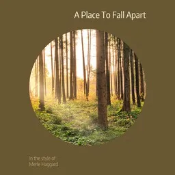 Cover art for A Place To Fall Apart - Merle Haggard karaoke version