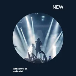 Cover art for New - No Doubt karaoke version