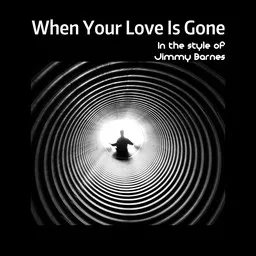 Cover art for When Your Love Is Gone - Jimmy Barnes karaoke version