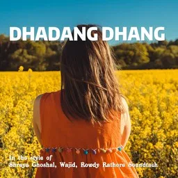 Karaokekappaleen Dhadang Dhang - Rowdy Rathore Soundtack,Shreya Ghoshal,Wajid kansikuva