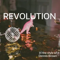 Karaokekappaleen Revolution - Dennis Brown kansikuva