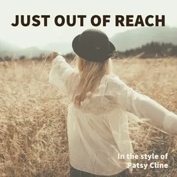 Karaokekappaleen Just Out Of Reach - Patsy Cline kansikuva