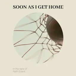 Cover art for Soon As I Get Home - Faith Evans karaoke version