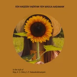Cover art for Yeh Haseen Vadiyan Yeh Khula Aasaman - K. S. Chitra,Roja,S. P. Balasubrahmanyam karaoke version