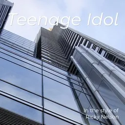Titelbild für Teenage Idol - Ricky Nelson Karaoke-Version