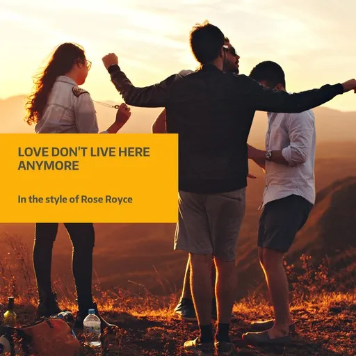 Love Don't Live Here Anymore - Karaoke