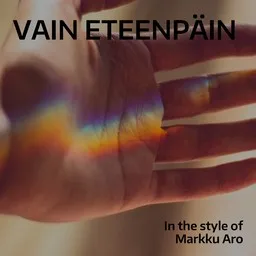 Cover art for Vain eteenpäin - Markku Aro karaoke version